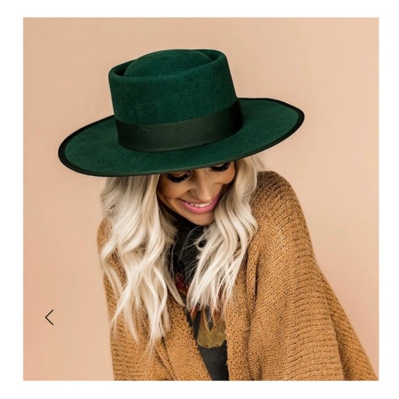 Dressed in LALA Accessories - Dressed in LALA Lola Stiff Brim Hat